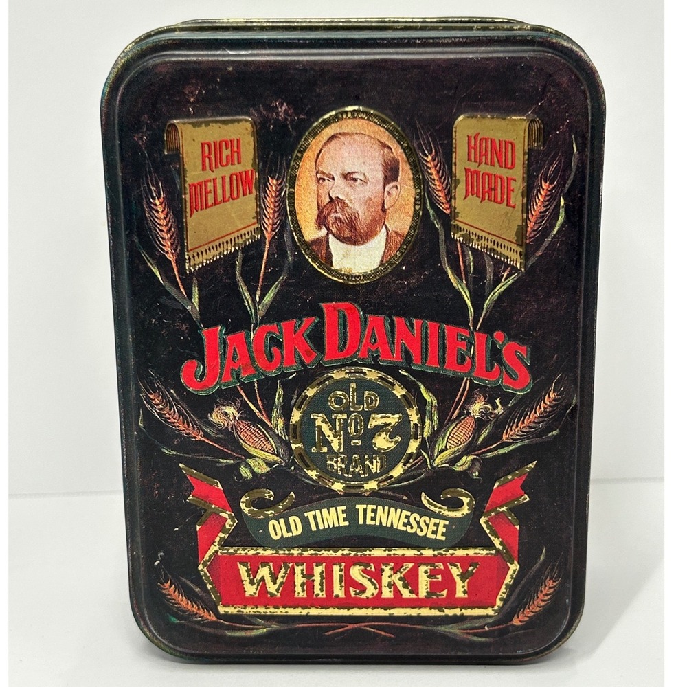 Vintage Jack Daniels Whiskey‎ Tin Collectible Hudson Scott & Sons Carlisle